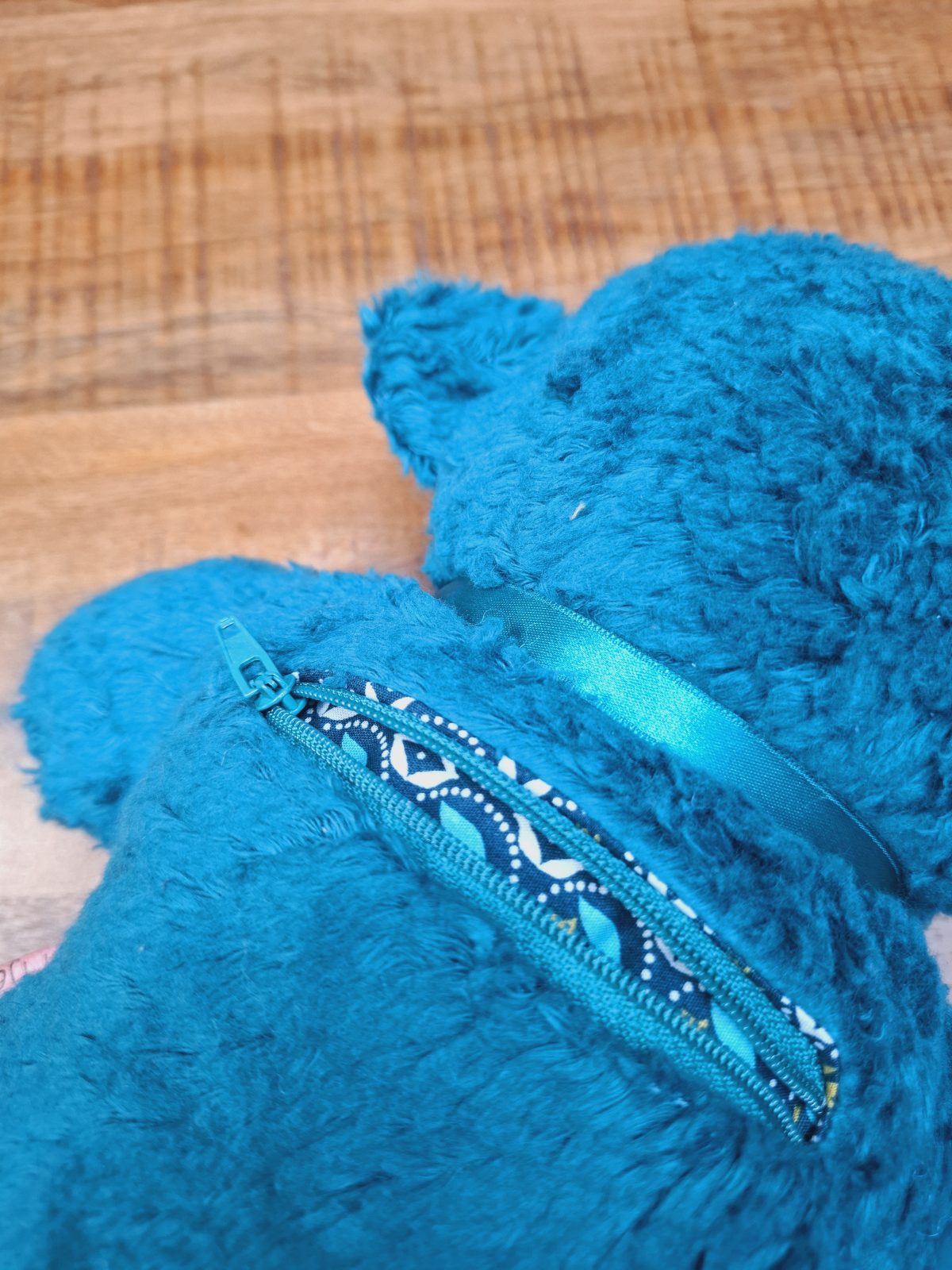 DHoortje zorgenvriendje rits Petrol Dhoortje petrol - Afbeelding 4