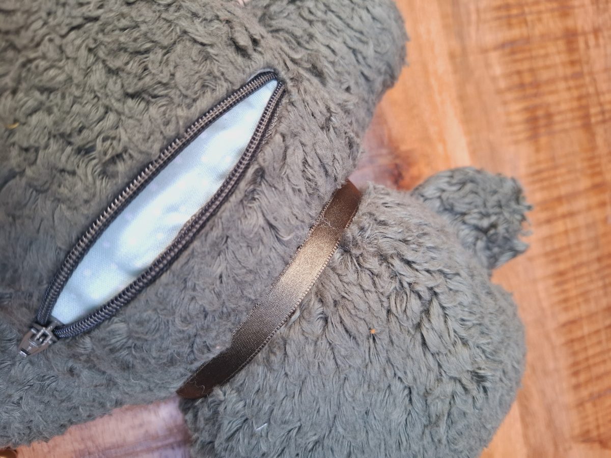 Dhoortje verzwaringsknuffel olijfgroen - Afbeelding 3