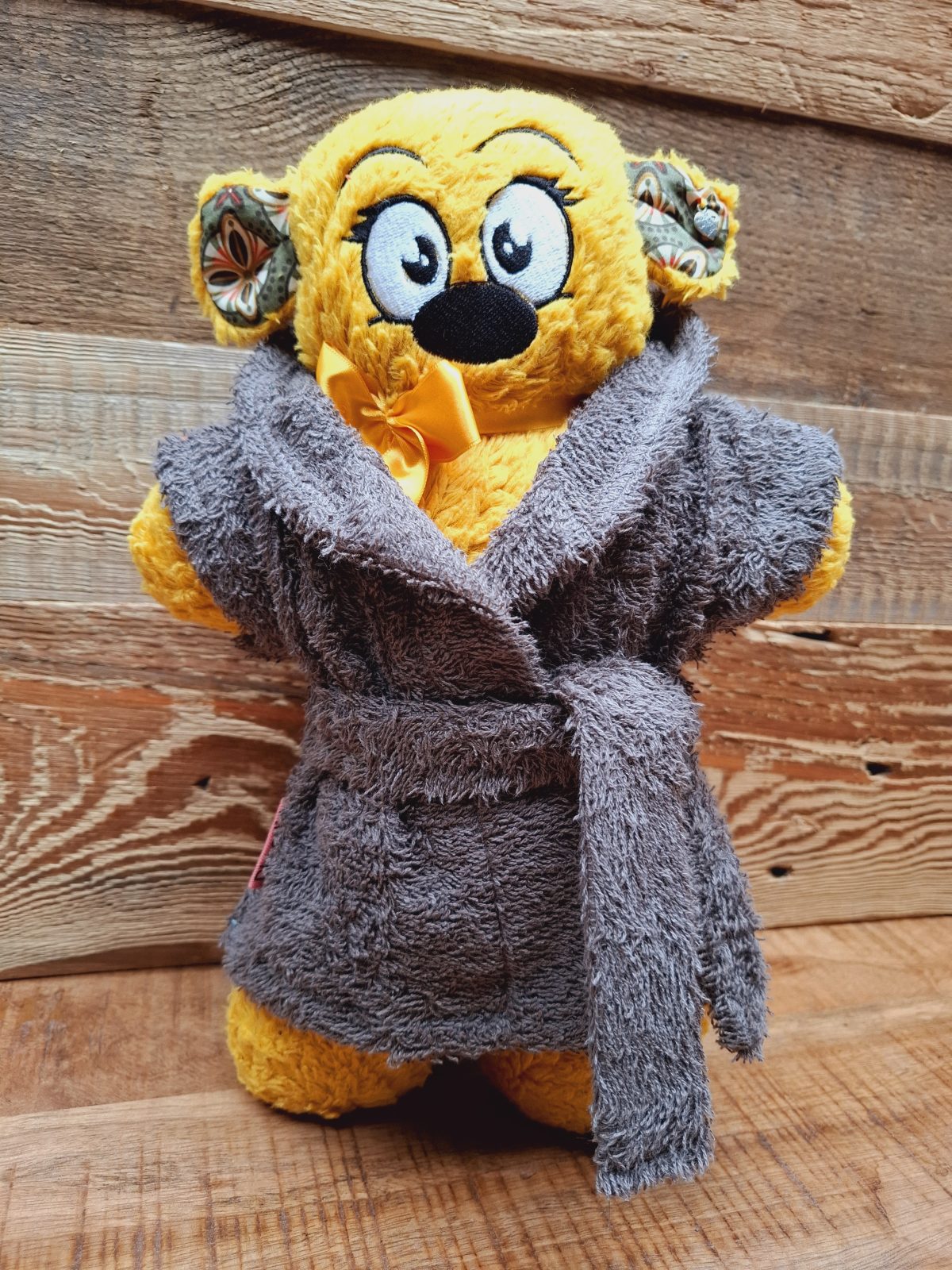 Dhoortje Badjas Bruin - Afbeelding 4