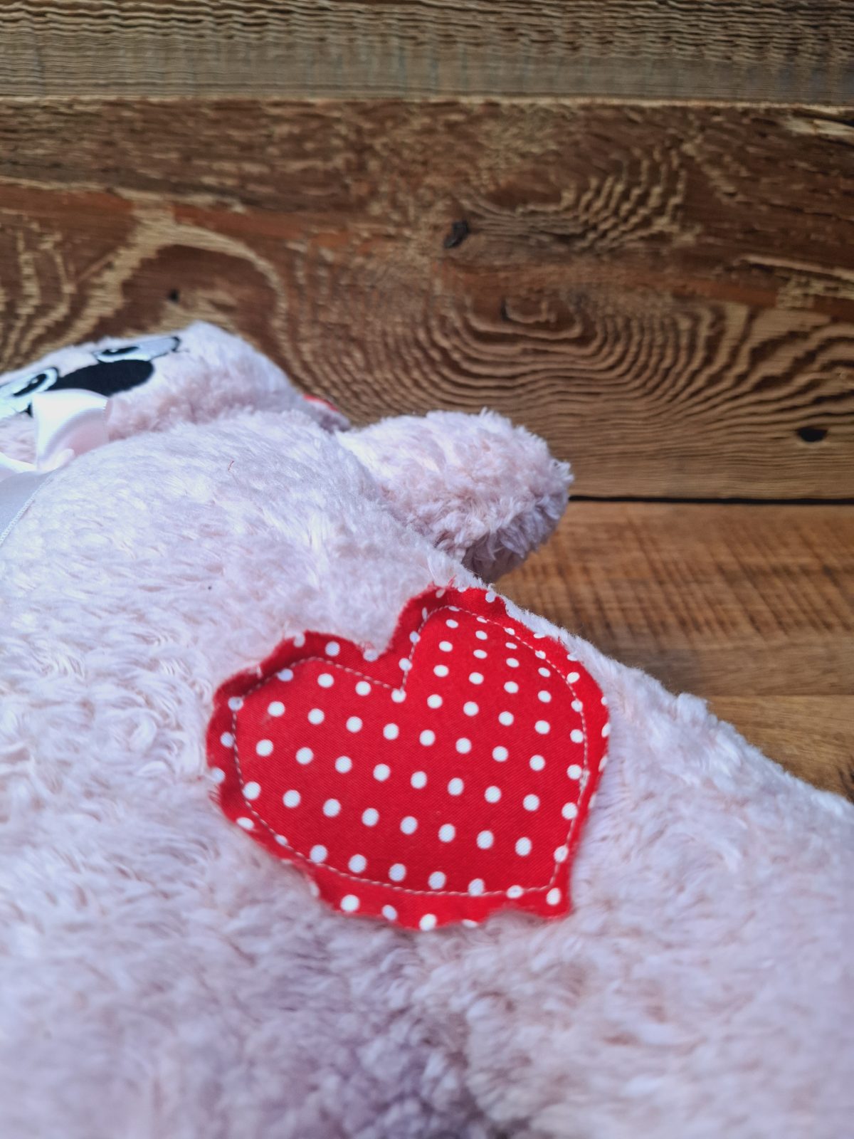 Dhoortjezorgenvriendje hart rood Dhoortje licht roze - Afbeelding 3