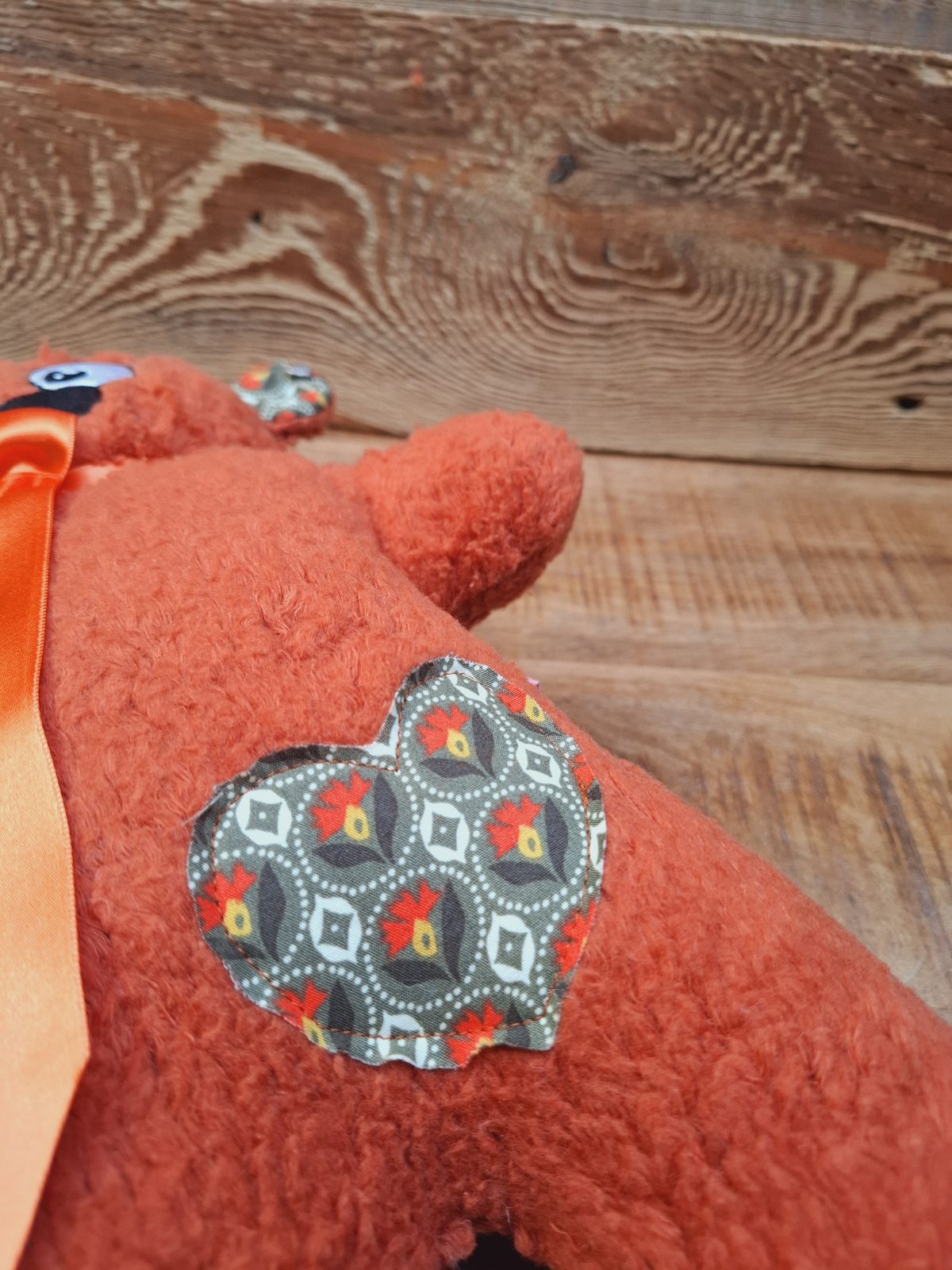 Dhoortje zorgenvriendje hart steenrood Dhoortje Steenrood - Afbeelding 3