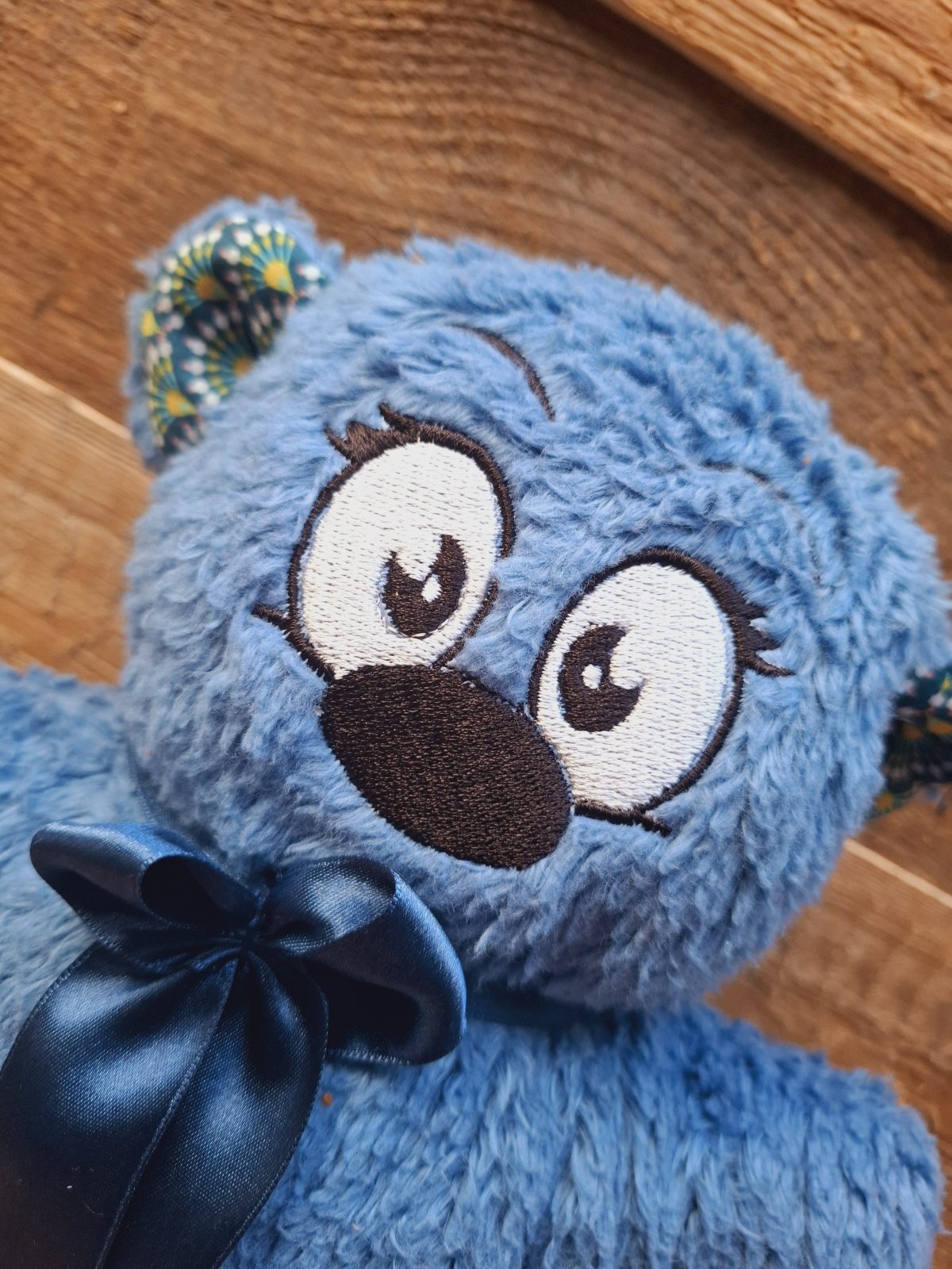 Dhoortje zorgenvriendje koppie blauw Dhoortje verzwaringsknuffel blauw - Afbeelding 2