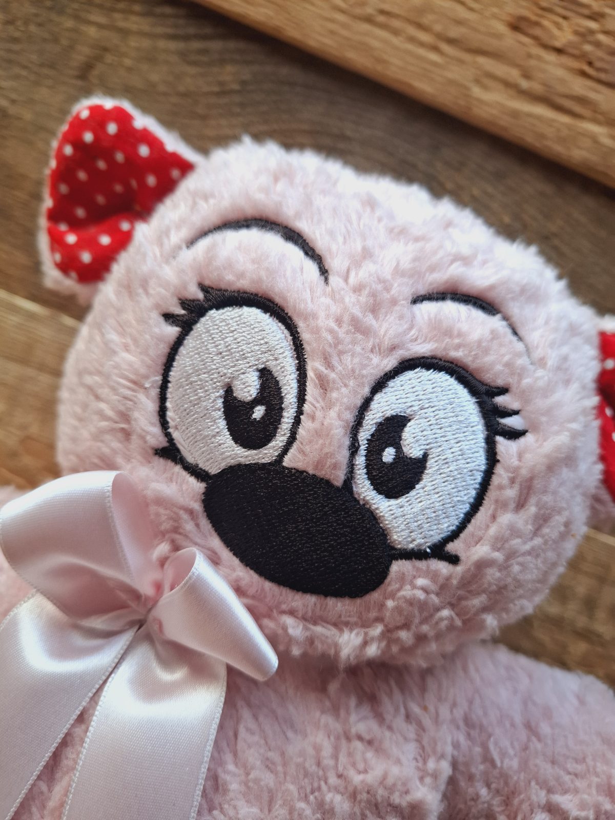 Dhoortje zorgenvriendje koppie licht rose rood Dhoortje licht roze - Afbeelding 2