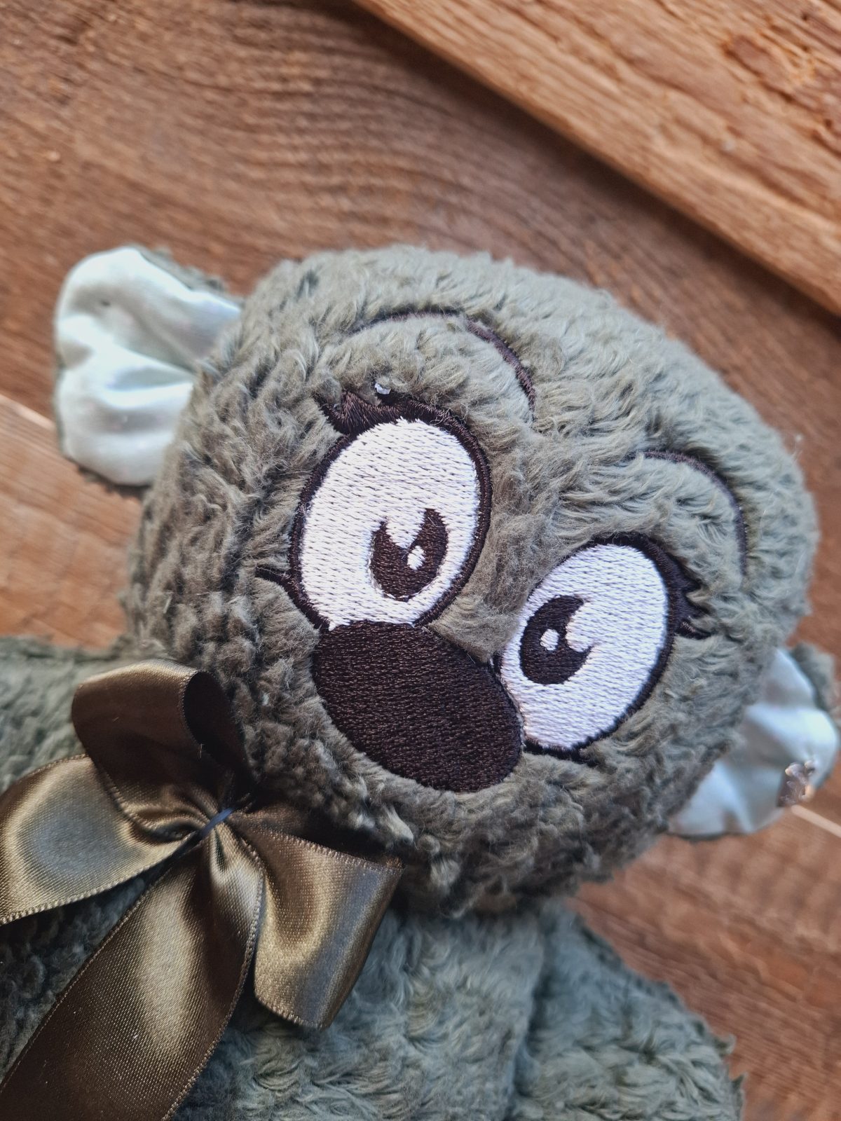 Dhoortje verzwaringsknuffel olijfgroen - Afbeelding 2