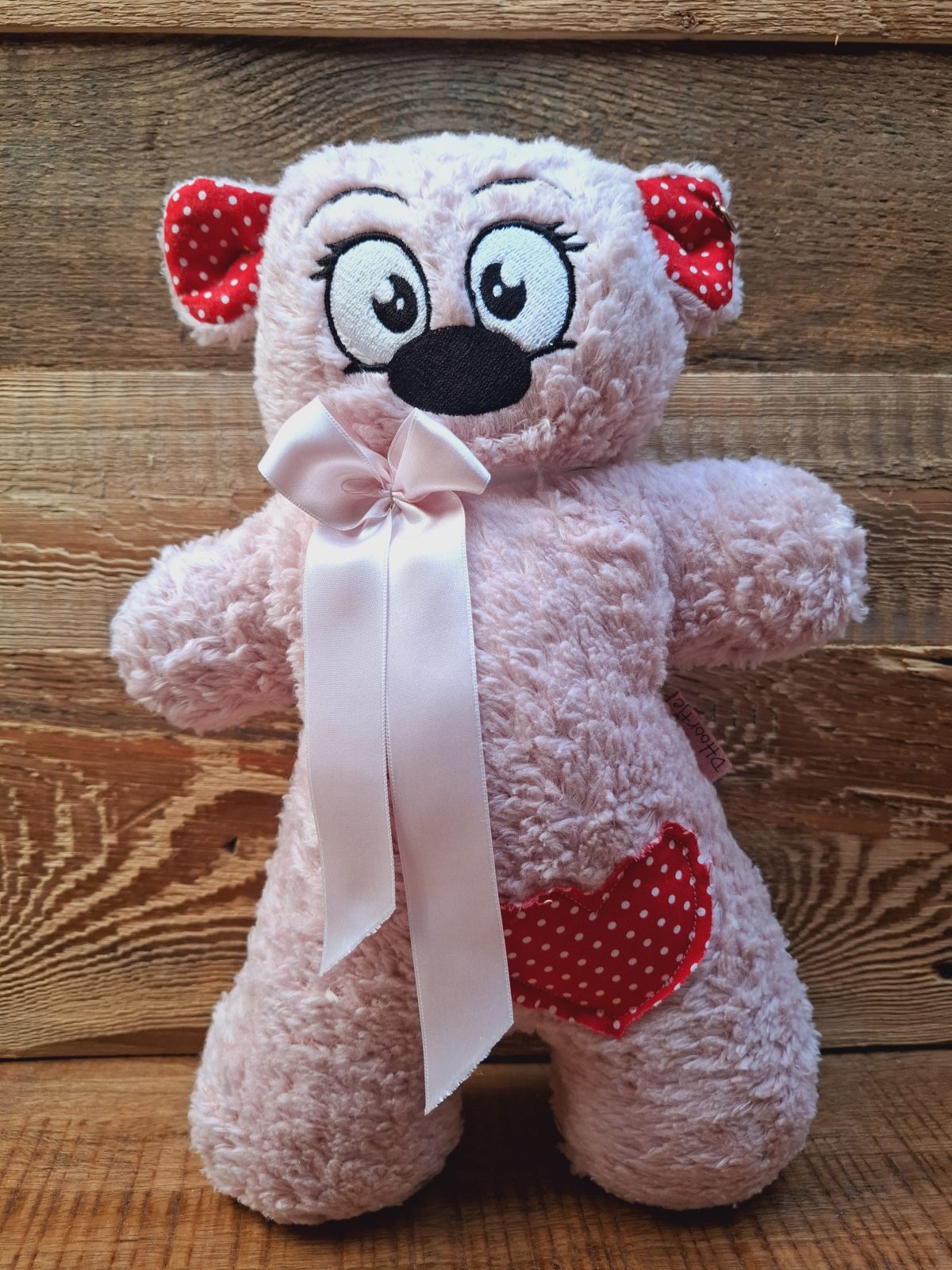Dhoortje zorgenvriendje licht rose rood Dhoortje licht roze - Afbeelding 1