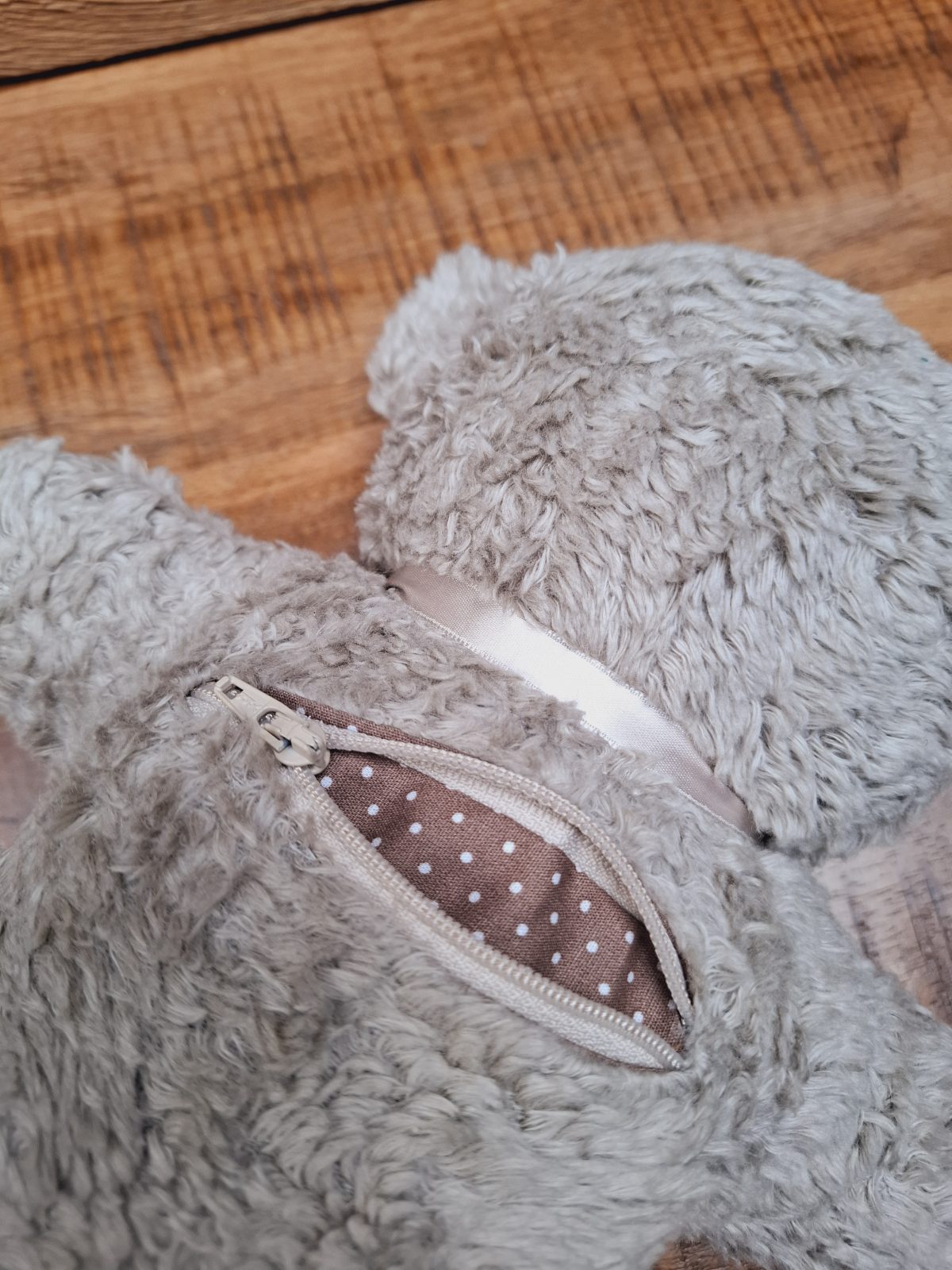 Dhoortje zorgenvriendje rits Beige Dhoortje Beige - Afbeelding 4