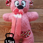 Dhoortje verzwaringsknuffel oud rose