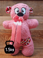 Dhoortje verzwaringsknuffel oud rose