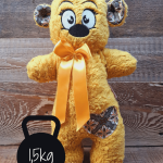 Dhoortje verzwaringsknuffel Okergeel