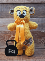 Dhoortje verzwaringsknuffel Okergeel