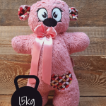 Dhoortje verzwaringsknuffel oud rose