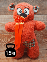 Dhoortje verzwaringsknuffel Steenrood