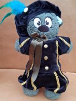 Dhoortje pieten pak blauw