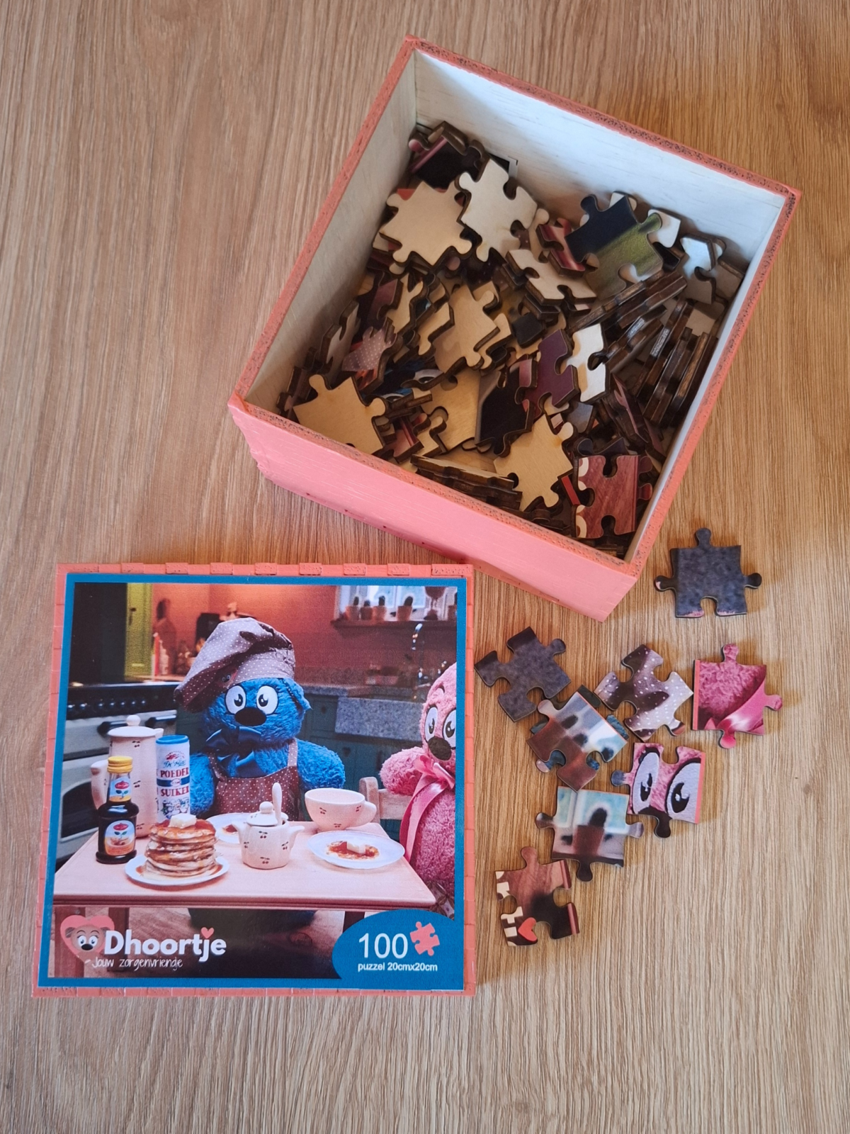 Dhoortje bakt pannenkoeken puzzel 100st - Afbeelding 2