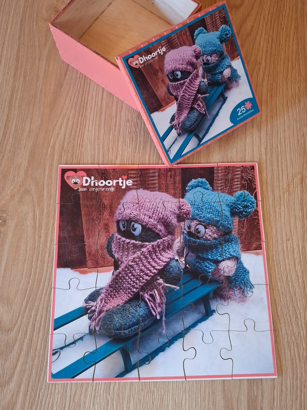 Dhoortje op de slee puzzel 25st - Afbeelding 2