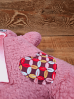 Dhoortje met hartslag oud-roze - Afbeelding 4