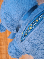 Dhoortje met hartslag blauw - Afbeelding 2
