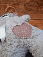 Dhoortje met hartslag Beige - Afbeelding 3