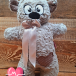 Dhoortje met hartslag Beige